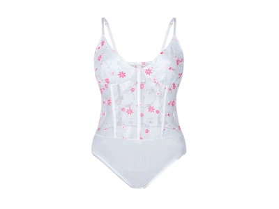 White Plus bodysuit